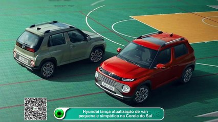 Hyundai lança atualização de van pequena e simpática na Coreia do Sul