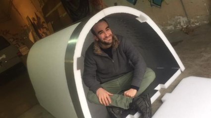 Un ingénieur bordelais conçoit un abri pour SDF