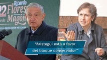 Carmen Aristegui “engañó durante mucho tiempo”, dice AMLO; la periodista le responde
