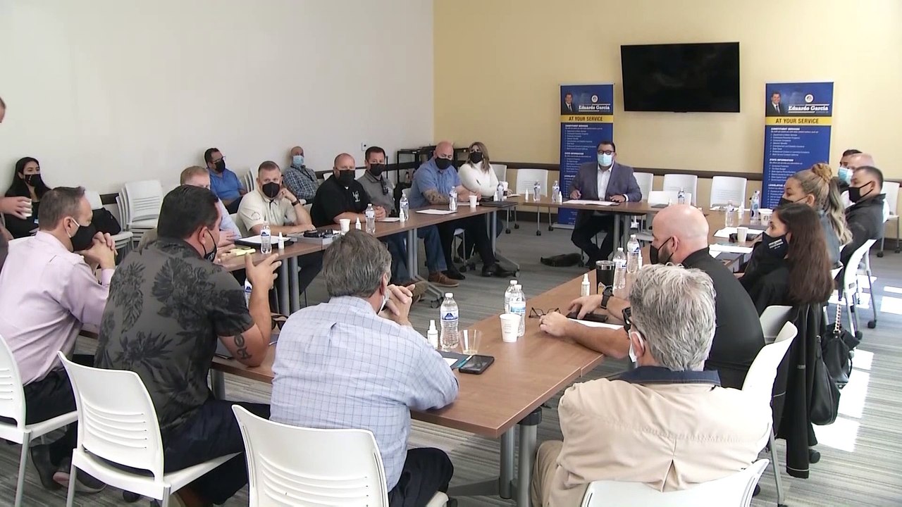 ASSEMBLY MEMBER GARCIA ROUNDTABLE WITH LOCAL LABOR LEADERS