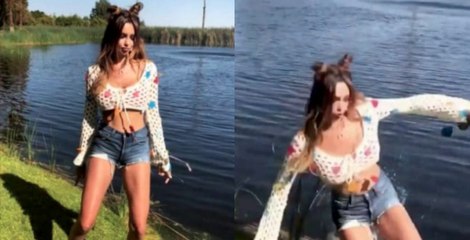 Nabilla fait une grosse chute à Coachella 2018 et c'est hilarant