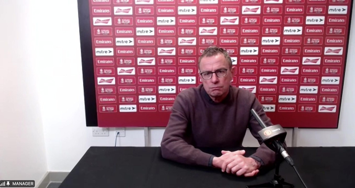 Rangnick post shock Boro cup loss