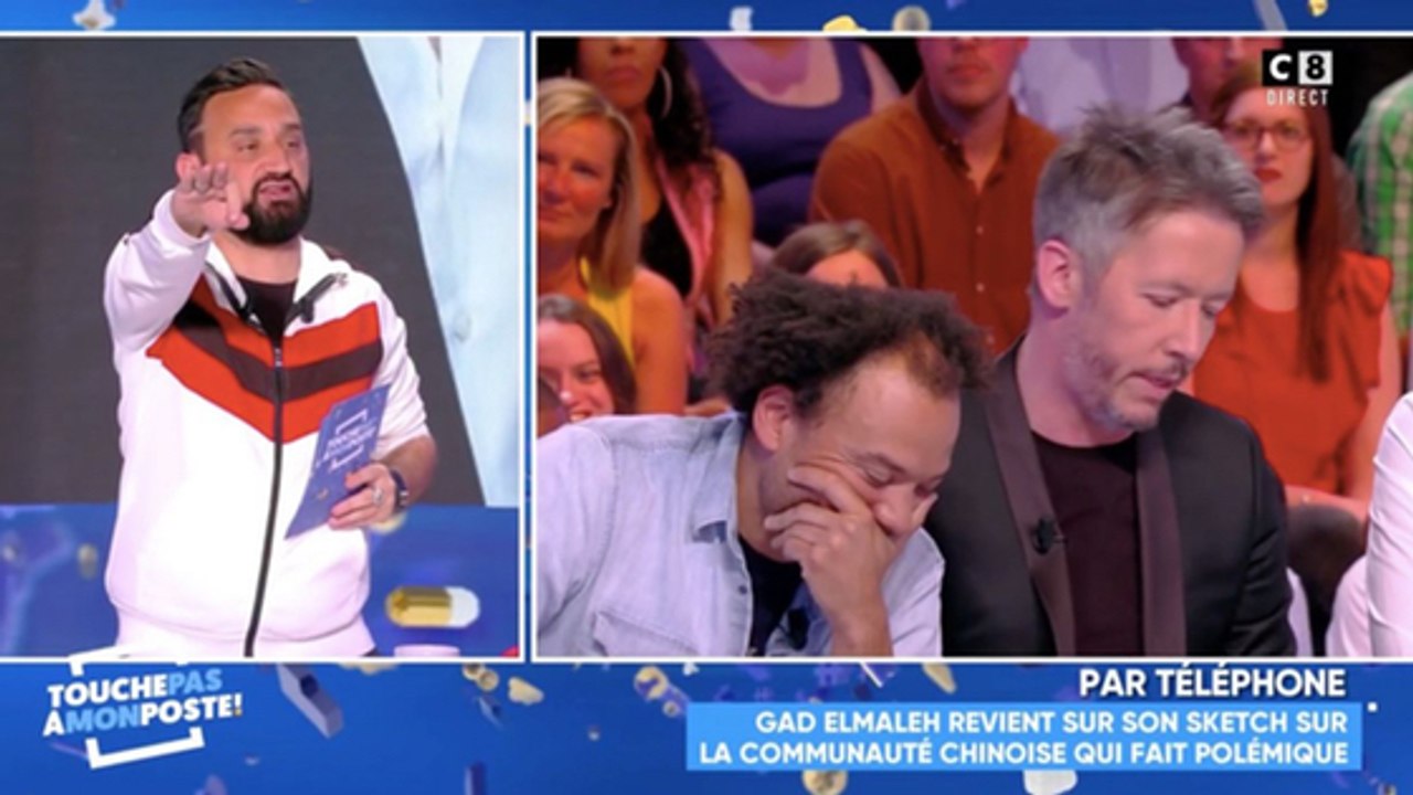 Sketch polémique de Gad Elmaleh : Cyril Hanouna recadre sèchement Jean-Luc Lemoine dans TPMP