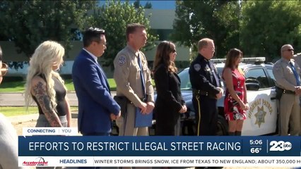Efforts to restrict illegal street racing