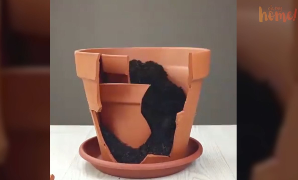 Recyclez vos pots cassés