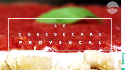 Le cheesecake provençal, l'entrée idéale pour un repas ensoleillé