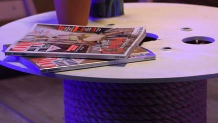 DIY : transformez un touret industriel en table basse