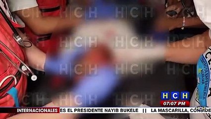 Accidente vial deja una persona fracturada en Nueva Arcadia, Copán