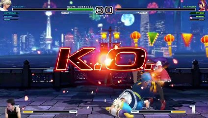 (PS4) The King of Fighters XIV - 15 - Potential Canon Ending? - Team China - Lv 4 Hard pt1