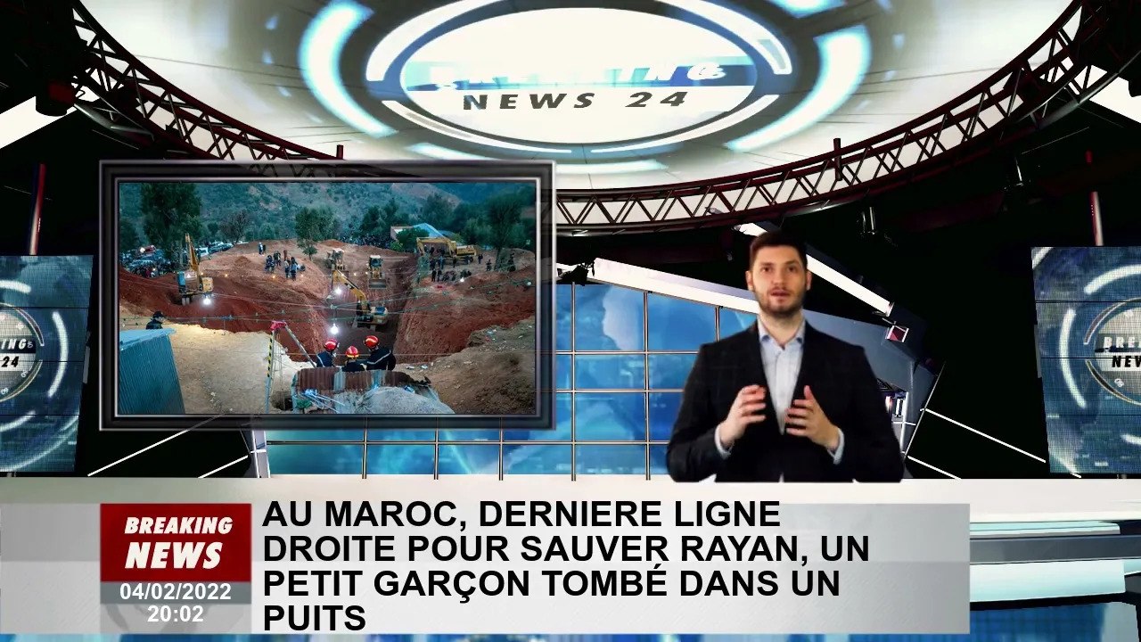 Au Maroc, la dernière ligne droite sauve le petit garçon Rayan tombé dans le puits