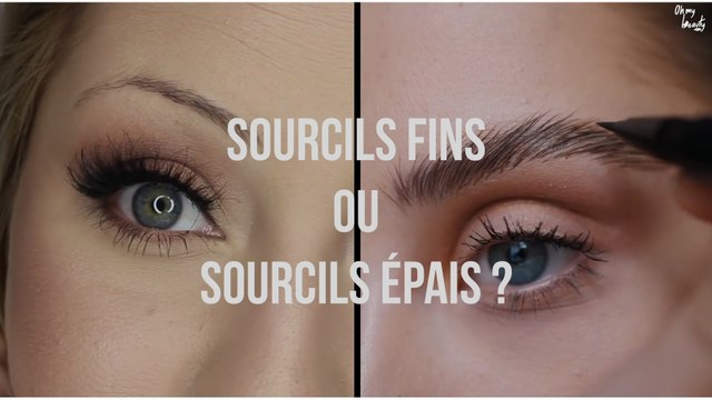 Beauty Match : sourcils fins VS sourcils épais ?