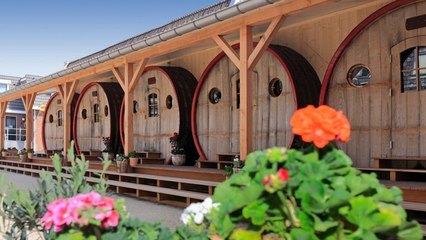 Passer la nuit dans un fût de vin à l'hôtel de Vrouw van Stavore aux Pays-Bas