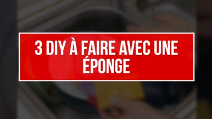 Ces DIY avec des éponges vont vous surprendre