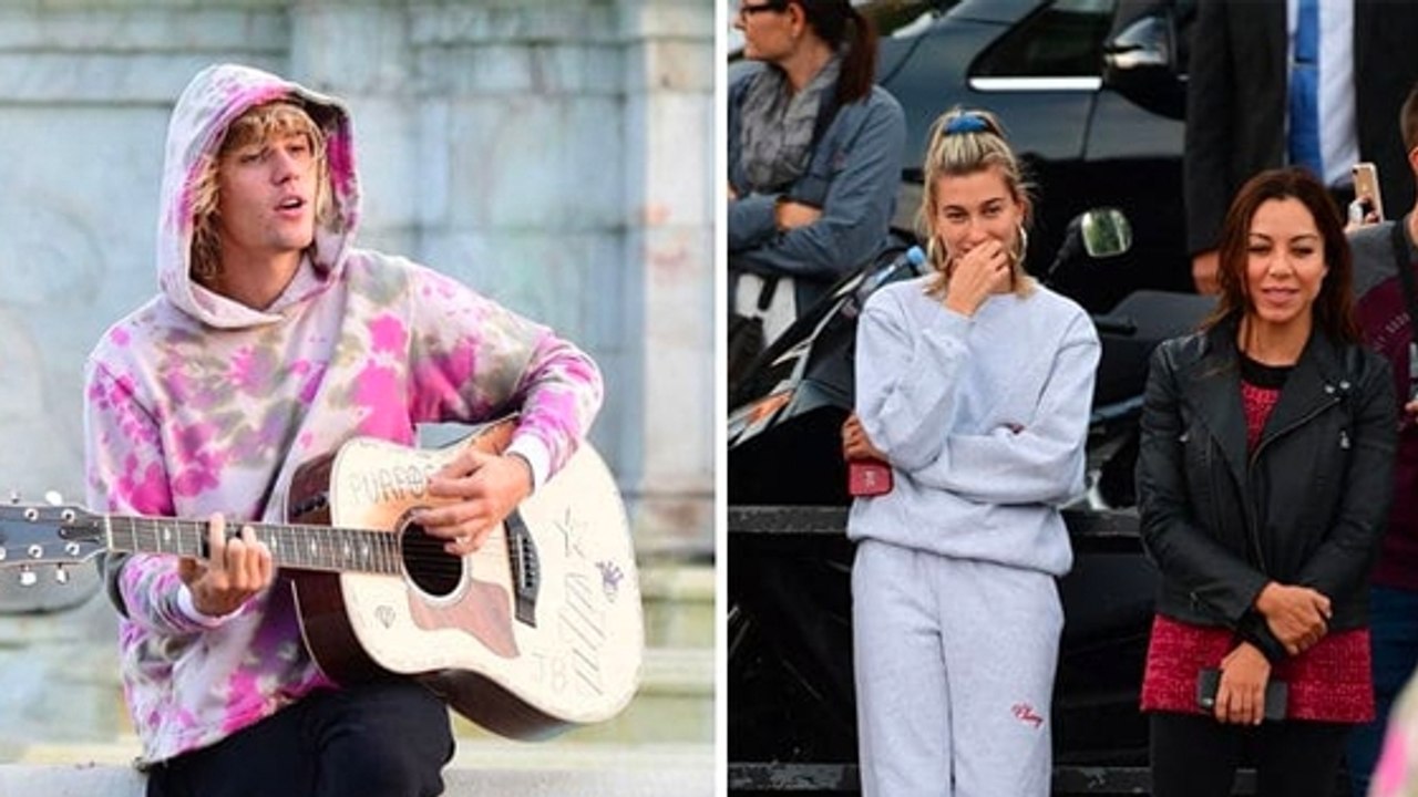 Justin Bieber chante la sérénade à Hailey Baldwin dans les rues de Londres