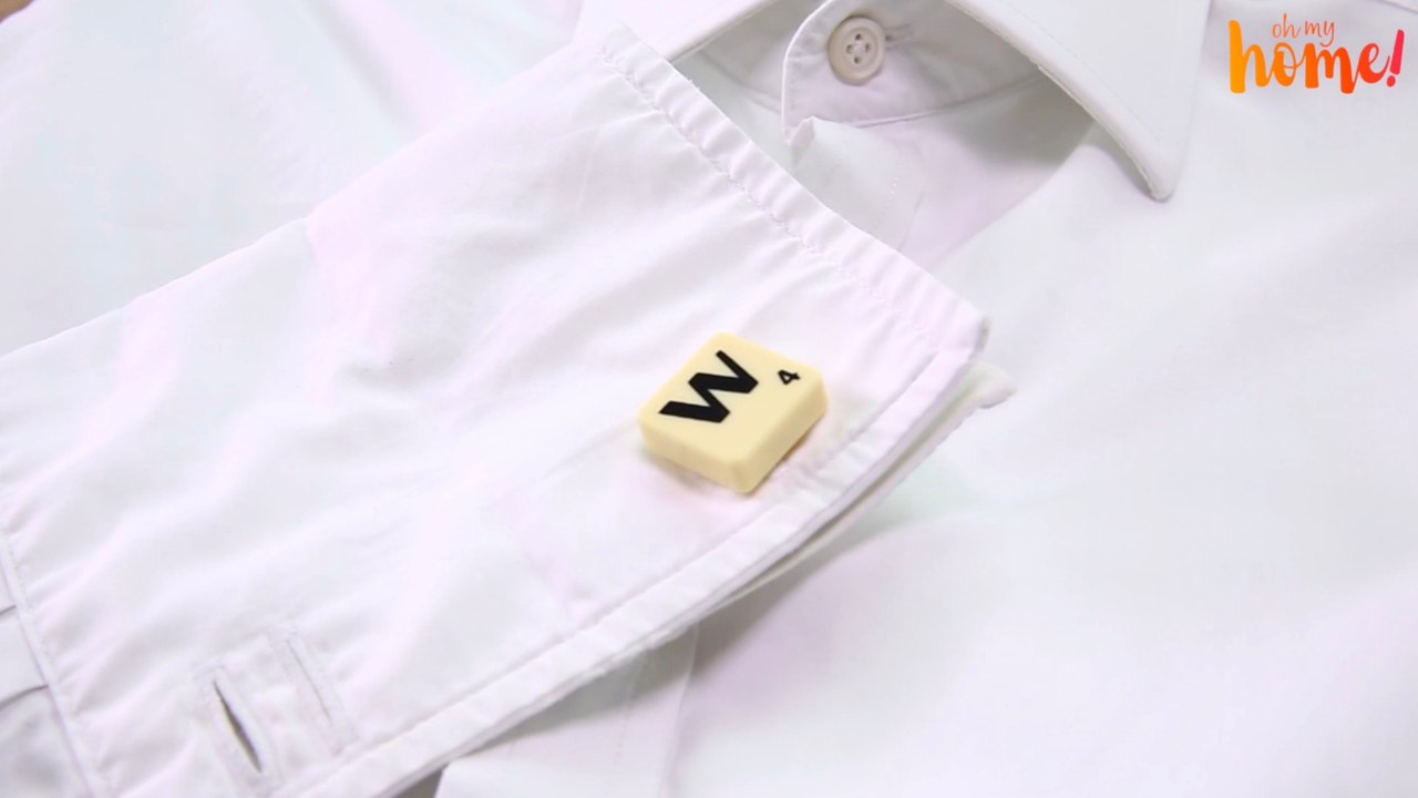 DIY : des boutons de manchette fun pour la fête des pères