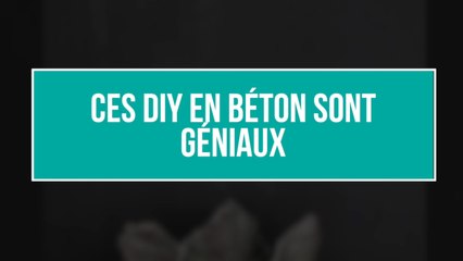 On vous présente 3 DIY faciles à faire en béton