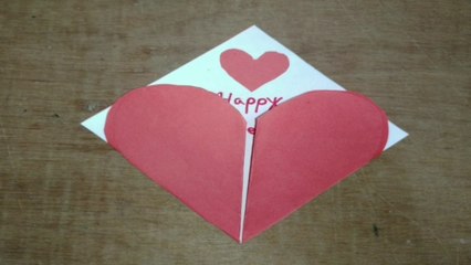 How to make Valentine's day pop-up with heart