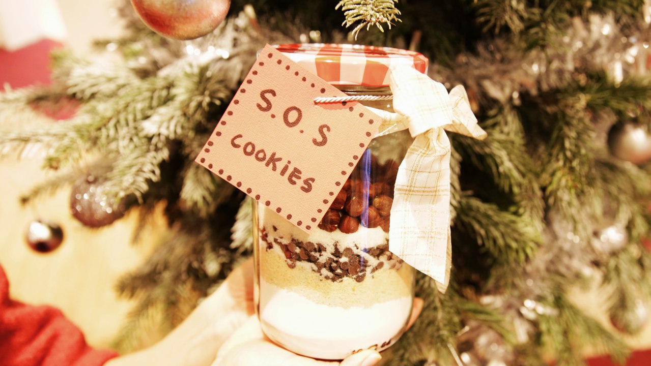 L'idée cadeau gourmande de dernière minute : le bocal SOS cookies