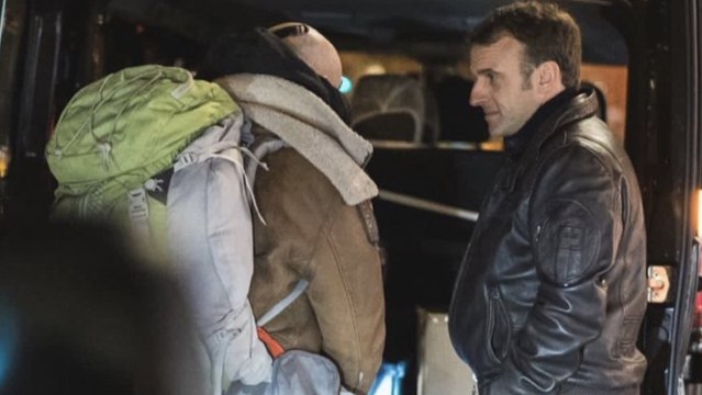 Quand Emmanuel Macron maraude en secret avec le Samu auprès des sans-abris