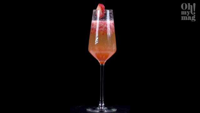 Cocktail Saint Valentin : l'Amour en bulles