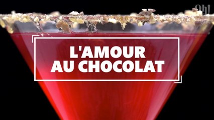 Cocktail Saint Valentin : l'amour au chocolat