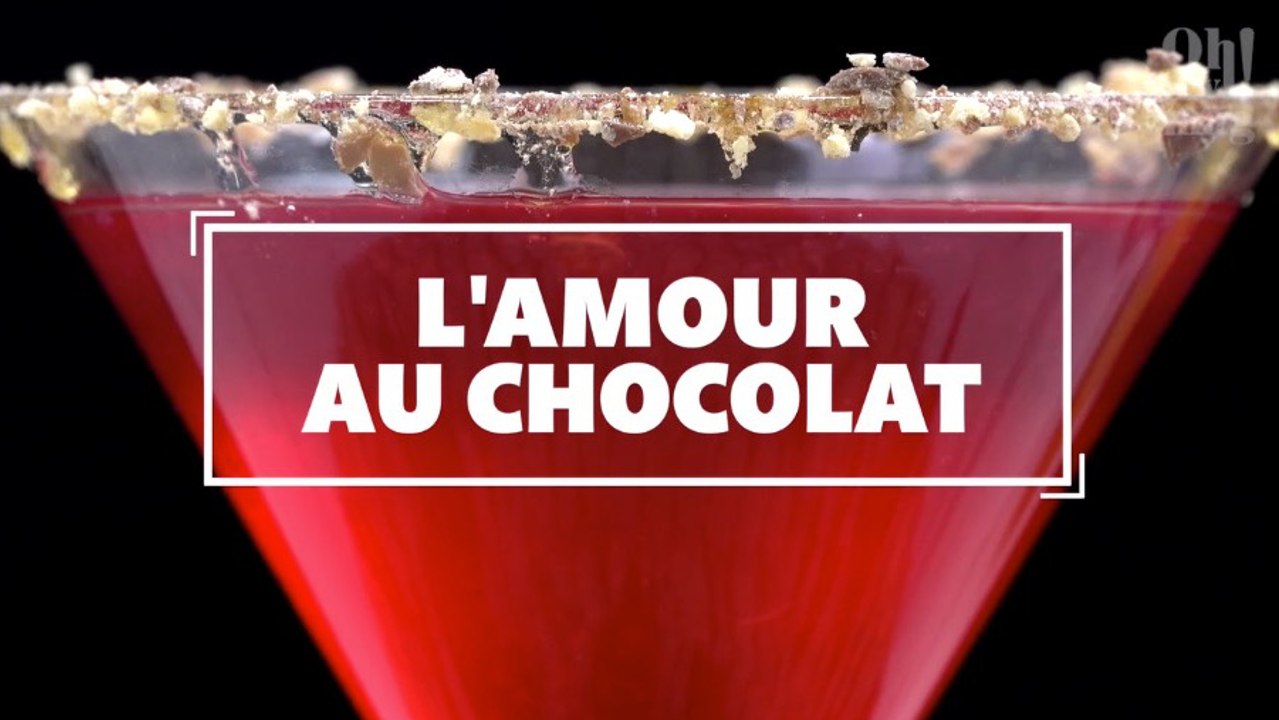 Cocktail Saint Valentin : l'amour au chocolat