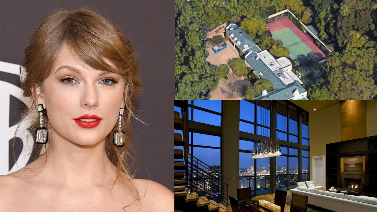 Taylor Swift : découvrez en vidéo ses 8 incroyables maisons