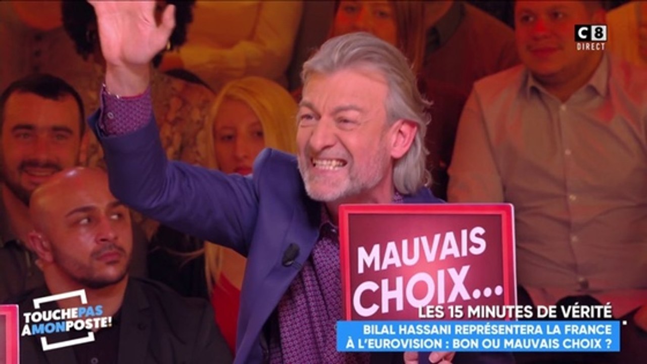 TPMP : Gilles Verdez balance sur la chanson de Bilal Hassani pour l'Eurovision