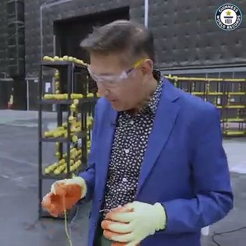 بطارية مصنوعة من 2923 ليمونة تحطم الرقم القياسي العالمي في موسوعة جينيس