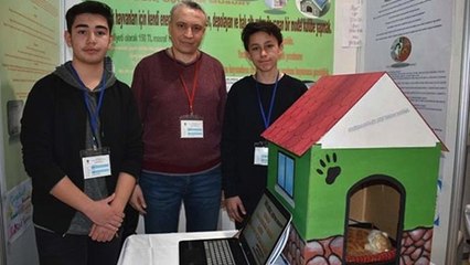 Ils inventent une niche chauffée à l'énergie solaire pour les chiens errants !