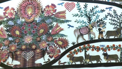 Vie de chalet - Les papiers découpés d'Anne Rosat