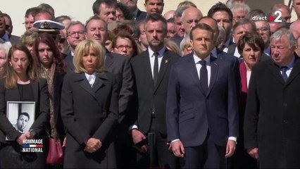 Hommage aux soldats disparus : l'émotion de Brigitte Macron