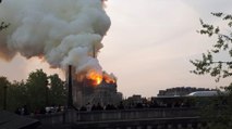 Notre-Dame de Paris victime d'un énorme incendie