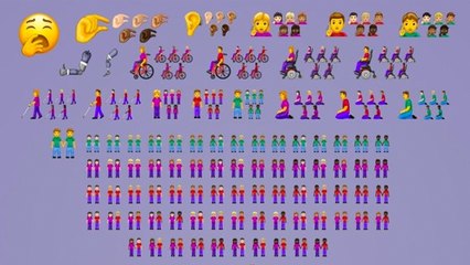 VIDEO : les nouveaux emojis dévoilés, toutes les formes de couples mises à l'honneur