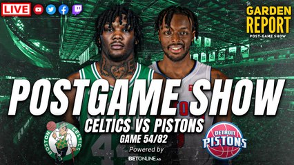 Garden Report: Celtics Beat Pistons 102-93, Ride Four Game Win Streak