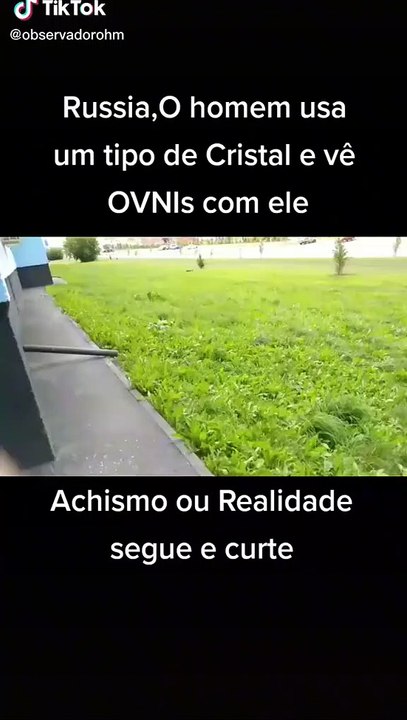 El 2022 cada vez más raro: hombre asegura ver ovnis con un vidrio especial