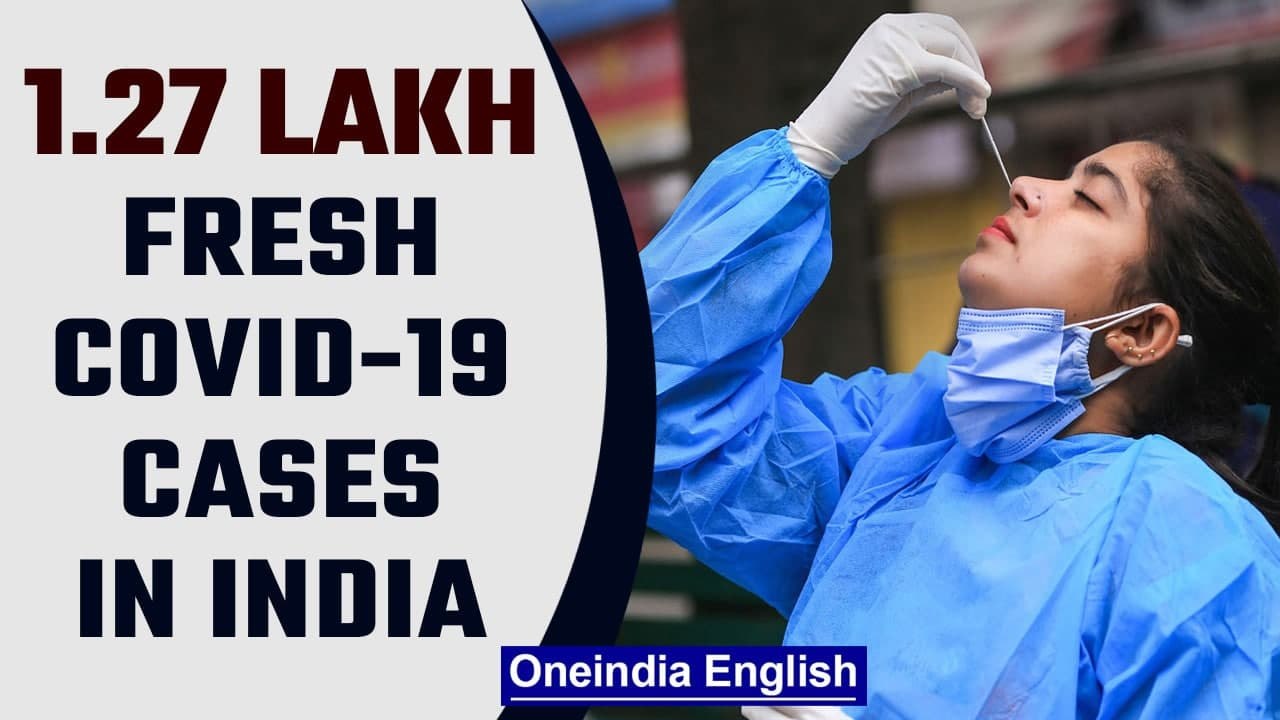 Covid-19 Update India: 1.27 Lakh fresh cases reported in last 24 hours |Oneindia News