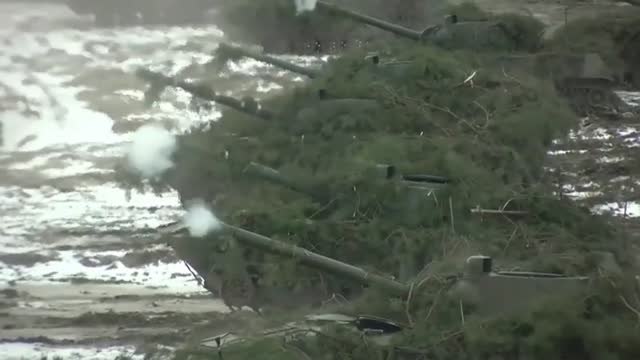 El Ejército ruso realiza ejercicios militares con fuego real en Bielorrusia