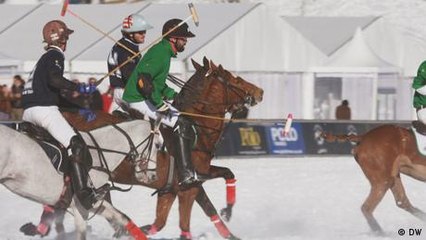 Polo en nieve en St. Moritz
