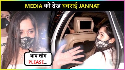 Jannat Zubair Gets Hyper| Asks Media To Stay Safe, Shocking Video Goes Viral