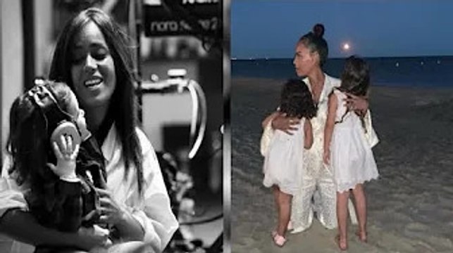 Amel Bent enceinte message d'amour et discussion sérieuse avec s@ fille Sofia