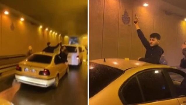 Bağcılar'da tünelde havaya ateş açan maganda yakalandı