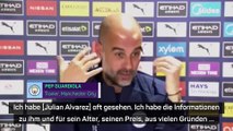 Guardiola: “Alvarez ist ein richtig guter Transfer”