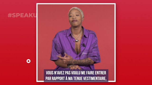 Refusée au musée pour sa tenue, elle y organise un défilé sauvage