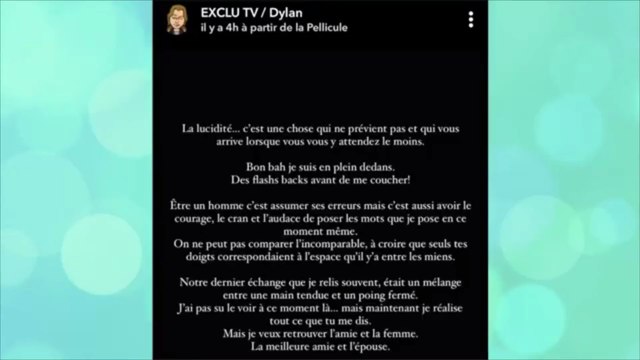 Dylan Thiry toujours amoureux de Fidji ? Il lui fait une déclaration d'amour inattendue (PHOTOS)