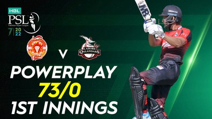 Télécharger la video: Lahore Qalandars Powerplay | Islamabad United vs Lahore Qalandars | Match 12 | HBL PSL 7 | ML2G