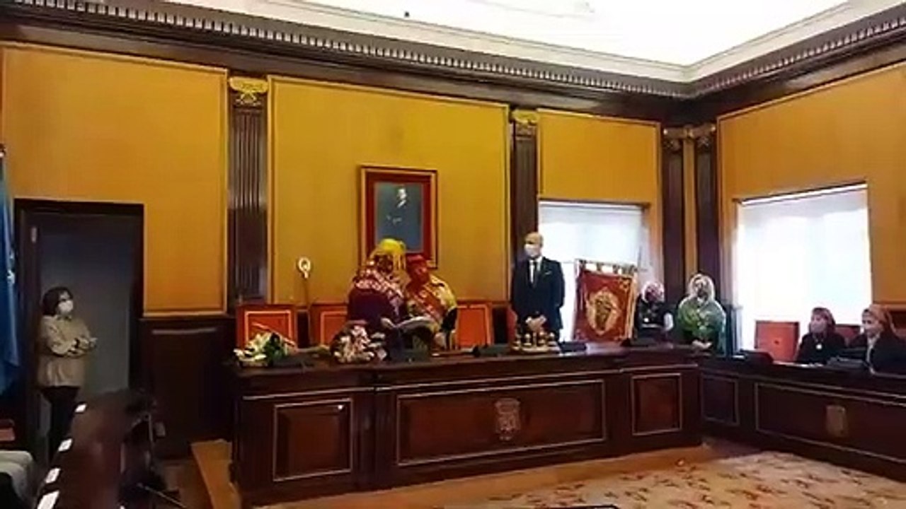 Isabel Martínez toma el mando de León por un día