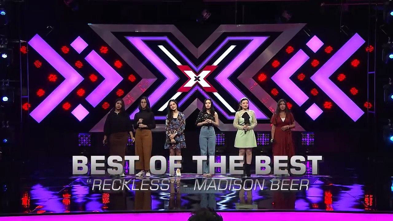 Lusa, Maysha, Cella, Kezia, Santy - RECKLESS (Madison Beer) - X Factor Indonesia 2021