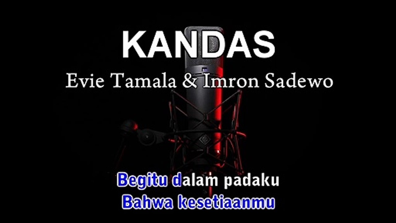 Kandas | Evie Tamala & Imron Sadewo | Karaoke Tanpa Vokal