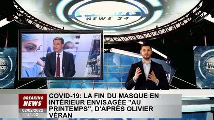 Covid-19 : Selon Olivier Véran, la fin des couvre-visages en intérieur envisagée "au printemps"